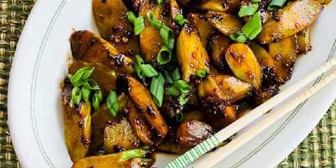 Wok med brokkolistilk