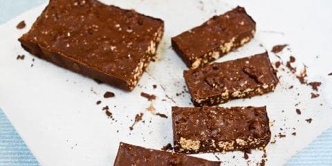 Karamelliserte sjokoladebarer