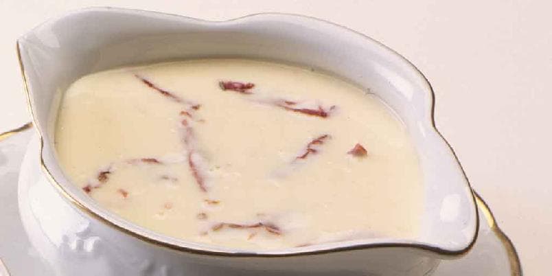 Pastasaus med soltørkede tomater