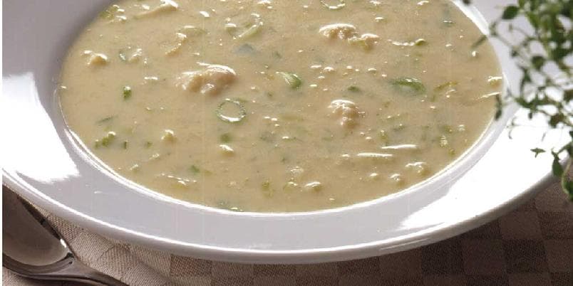 Blomkålsuppe med ost