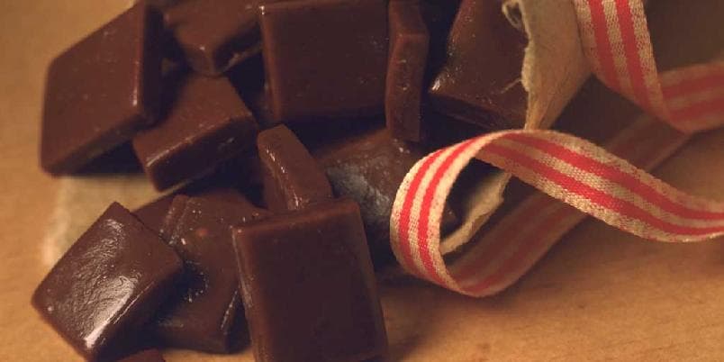 Karameller med sjokoladesmak