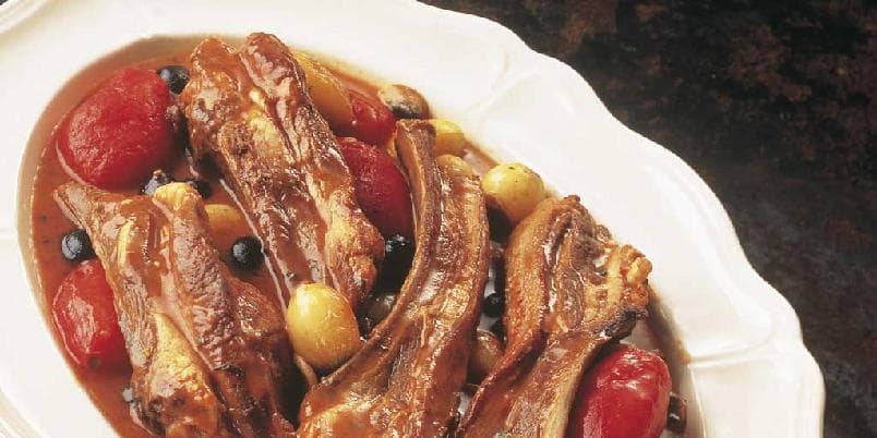 Lammeribbe som i Camargue