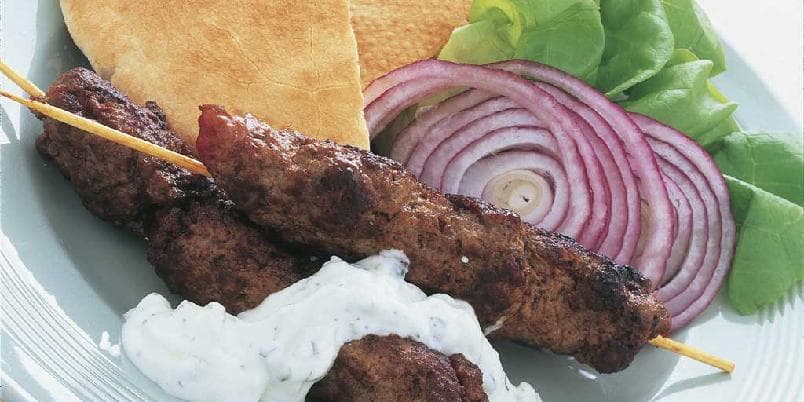 Kebab i pitabrød