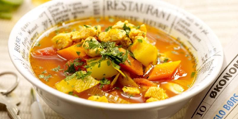 Hønsesuppe som i Provence