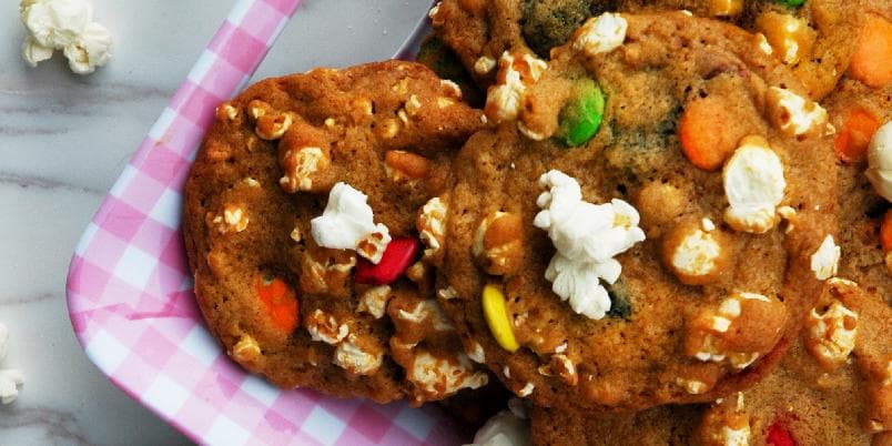 Party Cookies med Popcorn og Non- Stop!