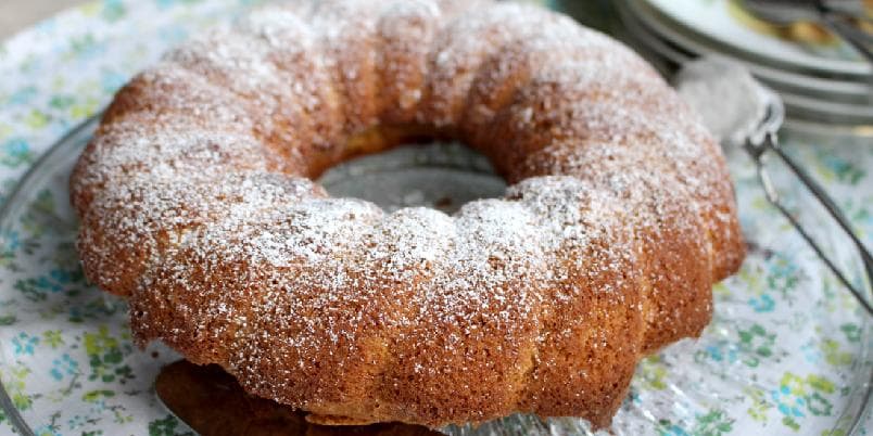 Gluten- og melkefri vaniljekake