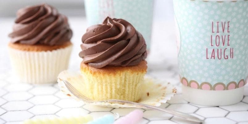 Luftig mørk sjokoladekrem